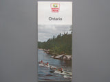 1964 Ontario Road Map - White Rose