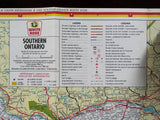 1964 Ontario Road Map - White Rose