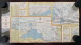 1964 Ontario Road Map - White Rose