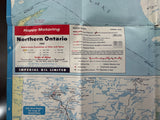 1965 Ontario Road Map - Esso