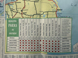 1965 Ontario Road Map - Esso