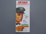 1965 Ontario Road Map - Sunoco