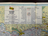 1965 Ontario Road Map - Sunoco