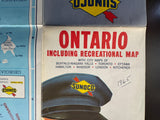 1965 Ontario Road Map - Sunoco