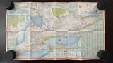 1965 Ontario Road Map - Supertest