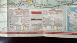 1965 Ontario Road Map - Supertest