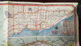 1965 Ontario Road Map - Supertest