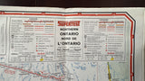 1965 Ontario Road Map - Supertest