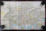 1965 Toronto Ontario Road Map - Texaco