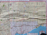 1965 Toronto Ontario Road Map - Texaco