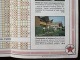 1965 Ontario Road Map - Texaco