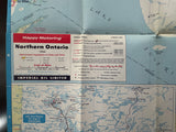 1966 Ontario Road Map - Esso
