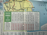 1966 Ontario Road Map - Esso