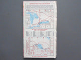1966 Ontario Official Government Road Map