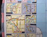 1966 Ontario Official Government Road Map