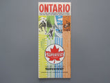 1966 Ontario Road Map - Supertest