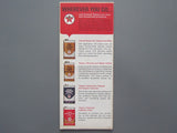 1966 Ontario Road Map - Texaco