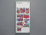1967 Ontario Road Map - Esso