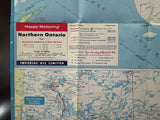 1967 Ontario Road Map - Esso