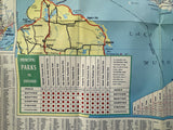 1967 Ontario Road Map - Esso