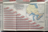 1967 Ontario Official Government Road Map
