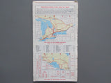 1967 Ontario Official Government Road Map