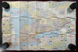 1967 Ontario Official Government Road Map