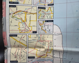 1967 Ontario Official Government Road Map