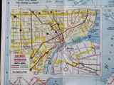 1968 Ontario Road Map - BA