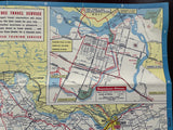 1968 Ontario Road Map - Esso