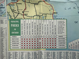 1968 Ontario Road Map - Esso