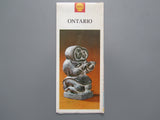 1968 Ontario Road Map - Shell