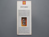 1968 Ontario Road Map - Shell