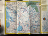 1968 Ontario Road Map - Shell