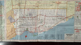 1968 Ontario Road Map - Supertest