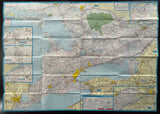 1969 Ontario Road Map - Esso