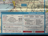 1969 Ontario Road Map - Esso