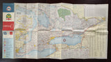 1969 Ontario Road Map - Fina
