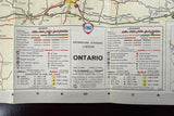 1969 Ontario Road Map - Fina