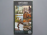1969 Ontario Official Government Road Map