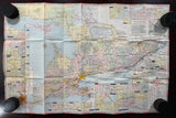 1969 Ontario Official Government Road Map