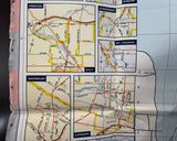 1969 Ontario Official Government Road Map