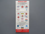 1969 Ontario Road Map - Supertest