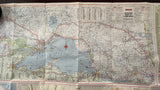 1969 Ontario Road Map - Supertest