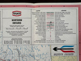 1969 Ontario Road Map - Texaco
