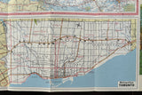 1969 Ontario Road Map - Texaco
