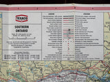 1969 Ontario Road Map - Texaco