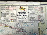 1970 - 1971 Ontario Road Map - Sunoco