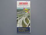 1970 - 1971 Ontario Road Map - Sunoco