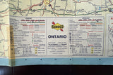 1970 - 1971 Ontario Road Map - Sunoco